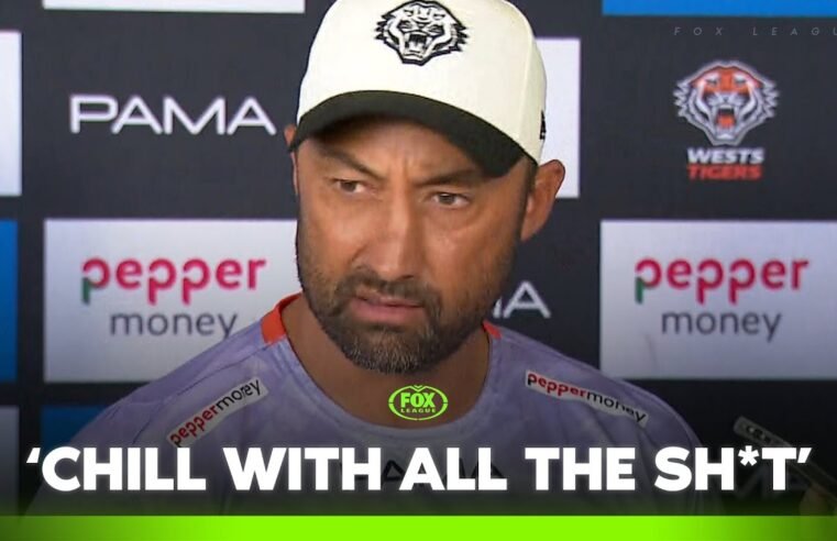 ‘He owes me nothing’ – Benji hits back at Lachlan Galvin backlash 🔥 | Wests Tigers Press Conference