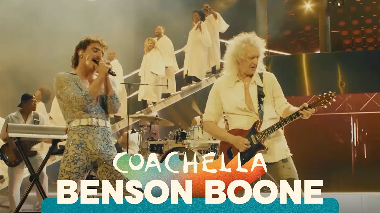 Benson Boone (feat. Brian May) – Bohemian Rhapsody – Live at Coachella 2025