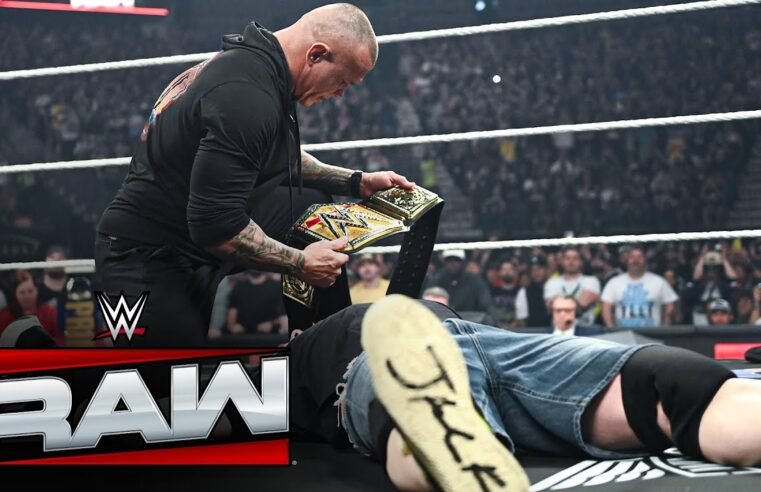 FULL SEGMENT: Randy Orton ROCKS John Cena with the RKO: Raw highlights, April 21, 2025