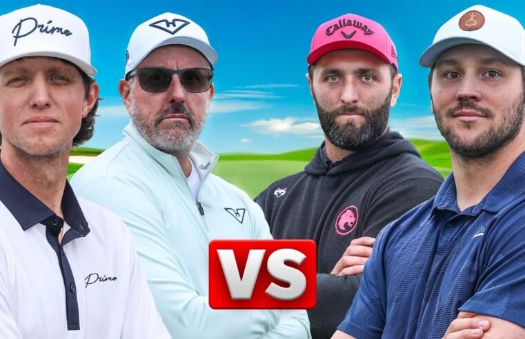 Can We Beat Josh Allen & Jon Rahm in a Golf Match?