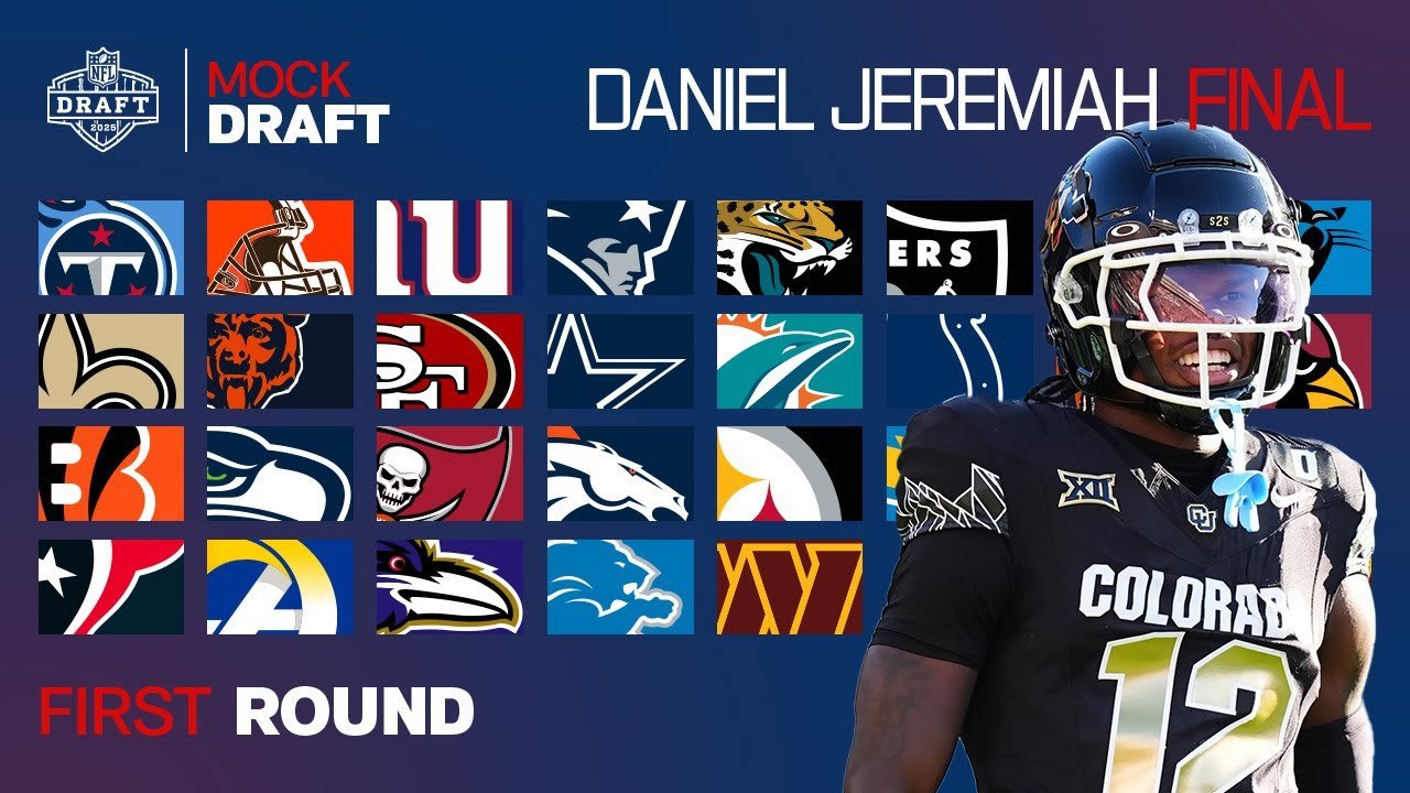 Daniel Jeremiah’s FINAL 2025 1st Round Mock Draft