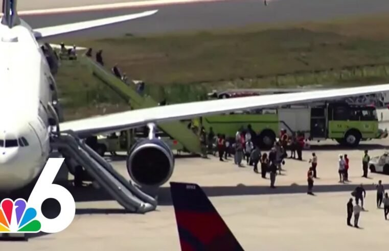 Delta plane suffers engine fire in Florida forcing evacuation