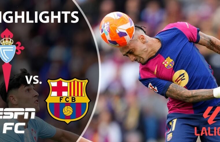 WILD COMEBACK 🔥 Celta Vigo vs. Barcelona | LALIGA Highlights | ESPN FC