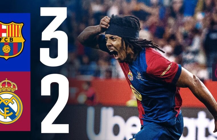 HIGHLIGHTS | FC BARCELONA 3 vs 2 REAL MADRID | EL CLÁSICO | COPA DEL REY FINAL 24/25 | CHAMPIONS!🔵🔴🏆