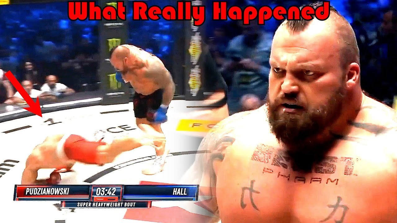 30 SEC KNOCKOUT!!! 334lb Eddie Hall DESTROYS in First MMA Fight (Eddie Hall vs Mariusz Pudzianowski)