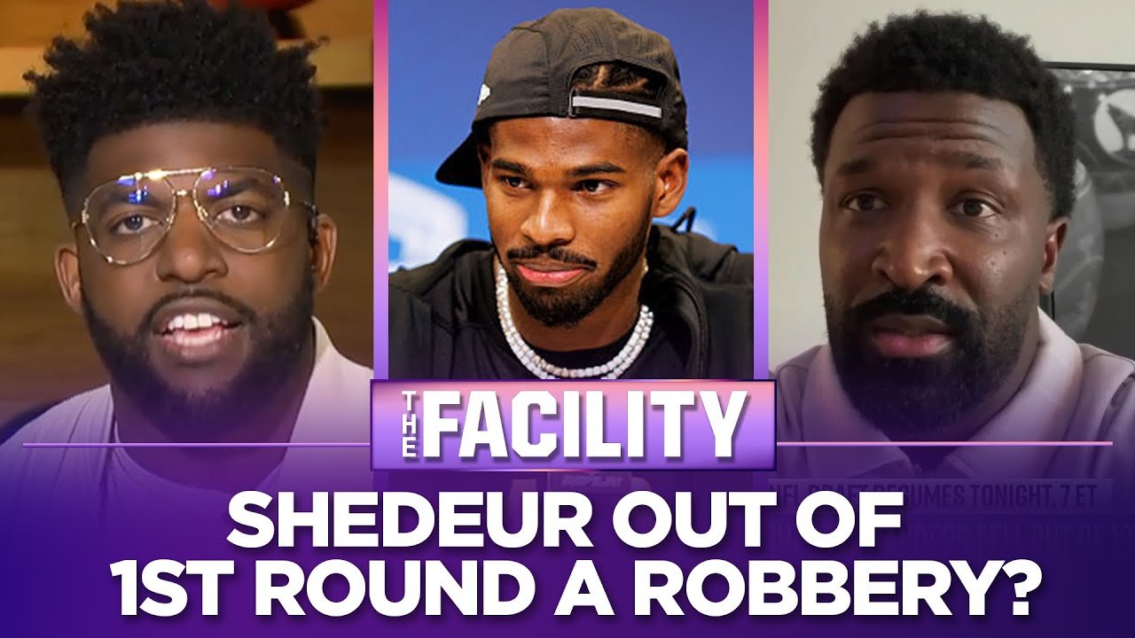 Shedeur Sanders falling out of the 1st round is a “highway robbery” | NFL | THE FACILITY