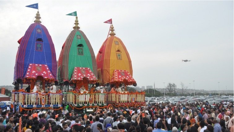 Durban’s chariot festival fills skyline with colour – SABC News
