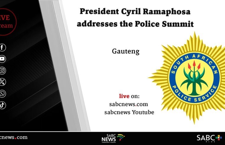 LIVE | Ramaphosa addresses Policing Summit in Boksburg