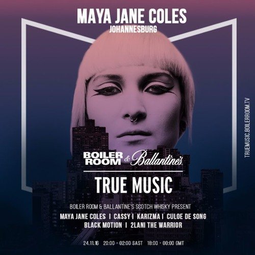 Black Motion Boiler Room and Ballantine’s True Music South Africa Live Set
