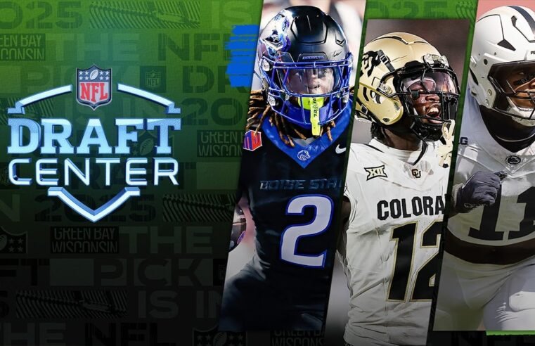 NFL Draft Center: Live Coverage of Every Round 1 Pick