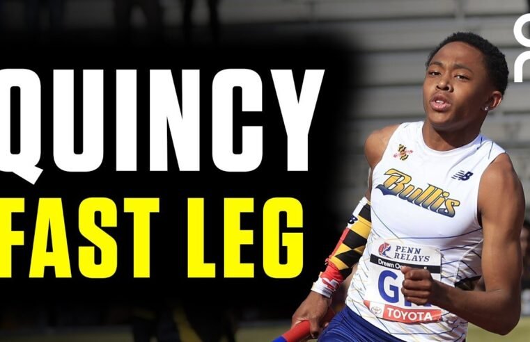 Quincy Wilson Leads Bullis School To Top Time At 2025 Penn Relays