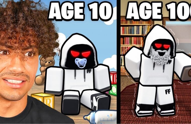 GROWING UP IN ROBLOX!