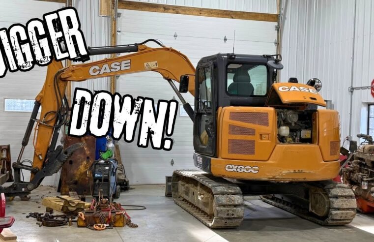 This CASE Excavator has NO POWER, How Bad Can It Be?