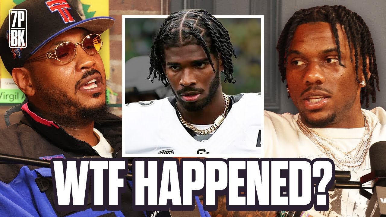 Malik Nabers & Carmelo Anthony on the NFL’s Treatment of Shedeur Sanders