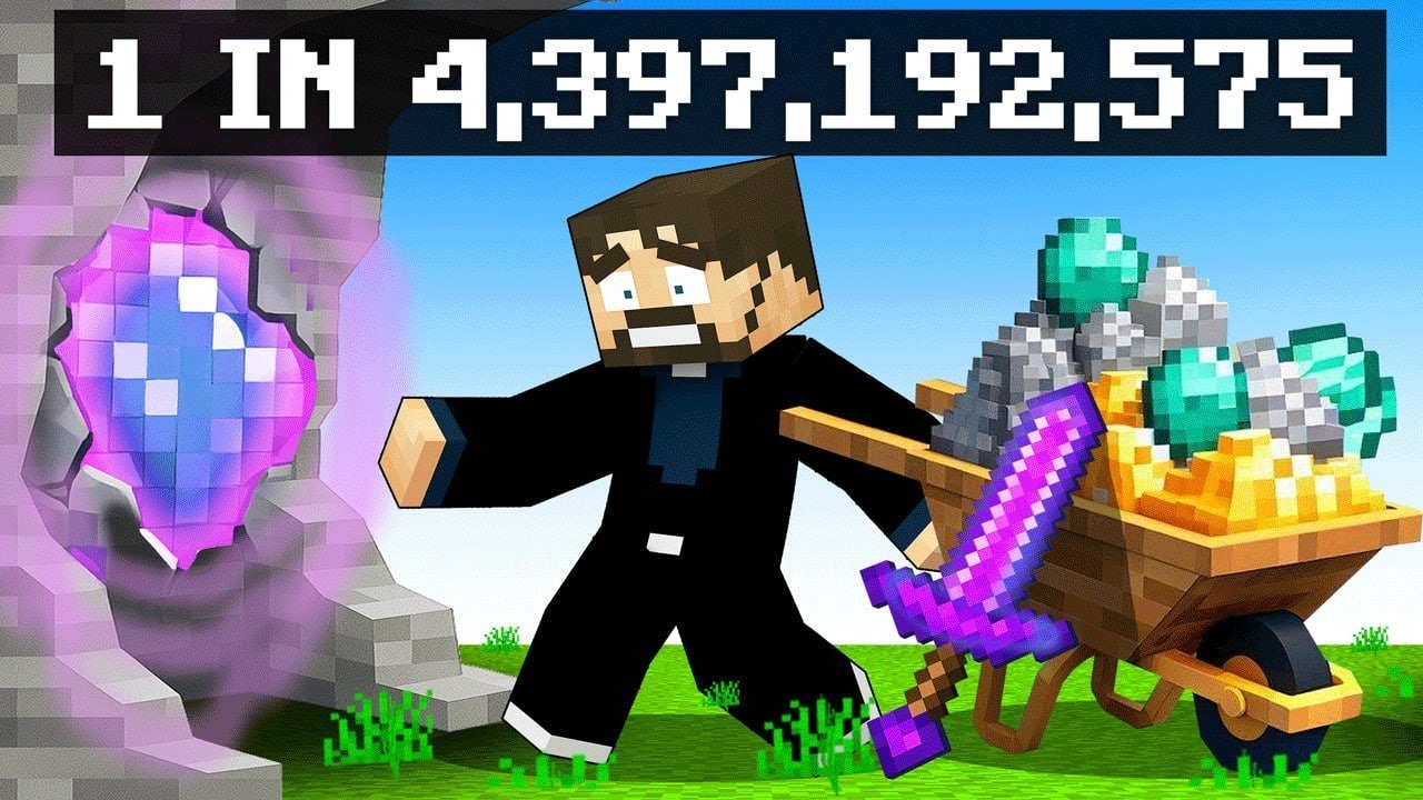 I Added a 1 in 4,397,575 Ore in Minecraft