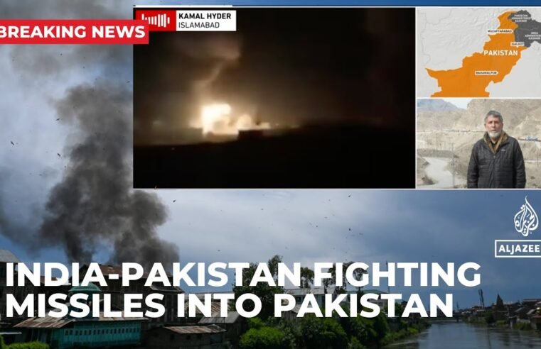 Breaking news: India fires missiles into Pakistan