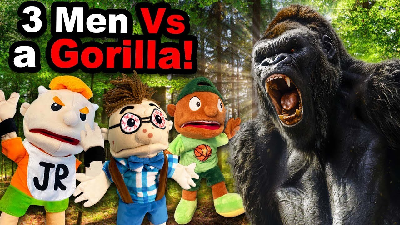 SML Movie: 3 Men VS  a Gorilla