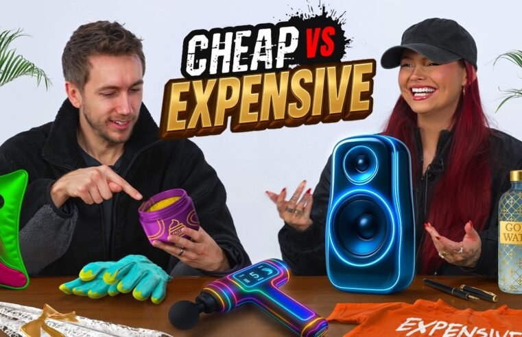 CHEAP VS EXPENSIVE CHALLENGE WITH TALIA!