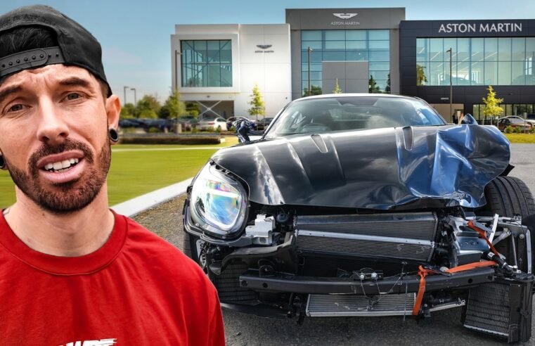 I RETURNED MY WRECKED DB12 BACK TO ASTON MARTIN