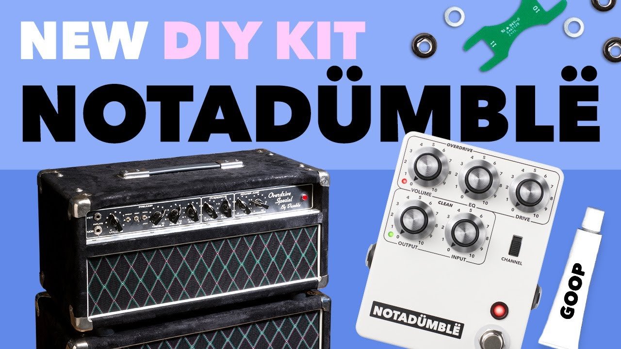 Build Your Own Dumble: The JHS Pedals NOTADÜMBLË (Solderless DIY Kit)
