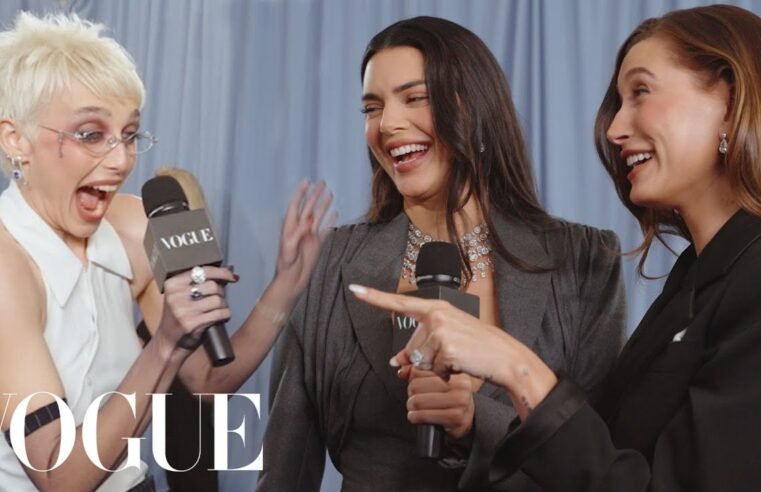 Kendall Jenner & Hailey Bieber Are Matching Besties | Met Gala 2025 With Emma Chamberlain