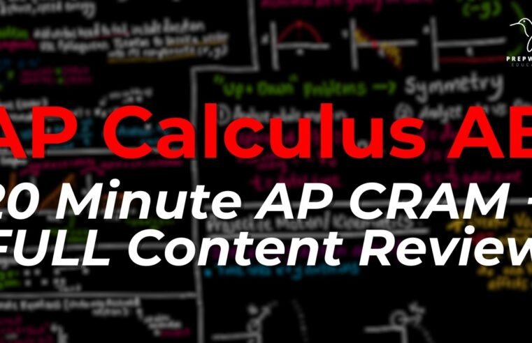 2025 AP Calc AB Exam Review (EVERYTHING YOU NEED TO KNOW!!)
