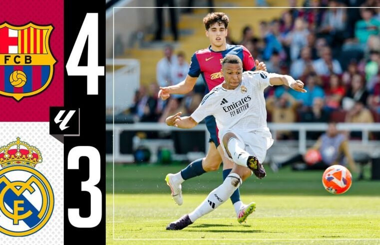 HIGHLIGHTS | FC Barcelona 4-3 Real Madrid | LaLiga 2024/25