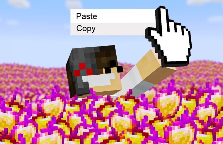 I Cheated with ‘Copy And Paste’ in Minecraft