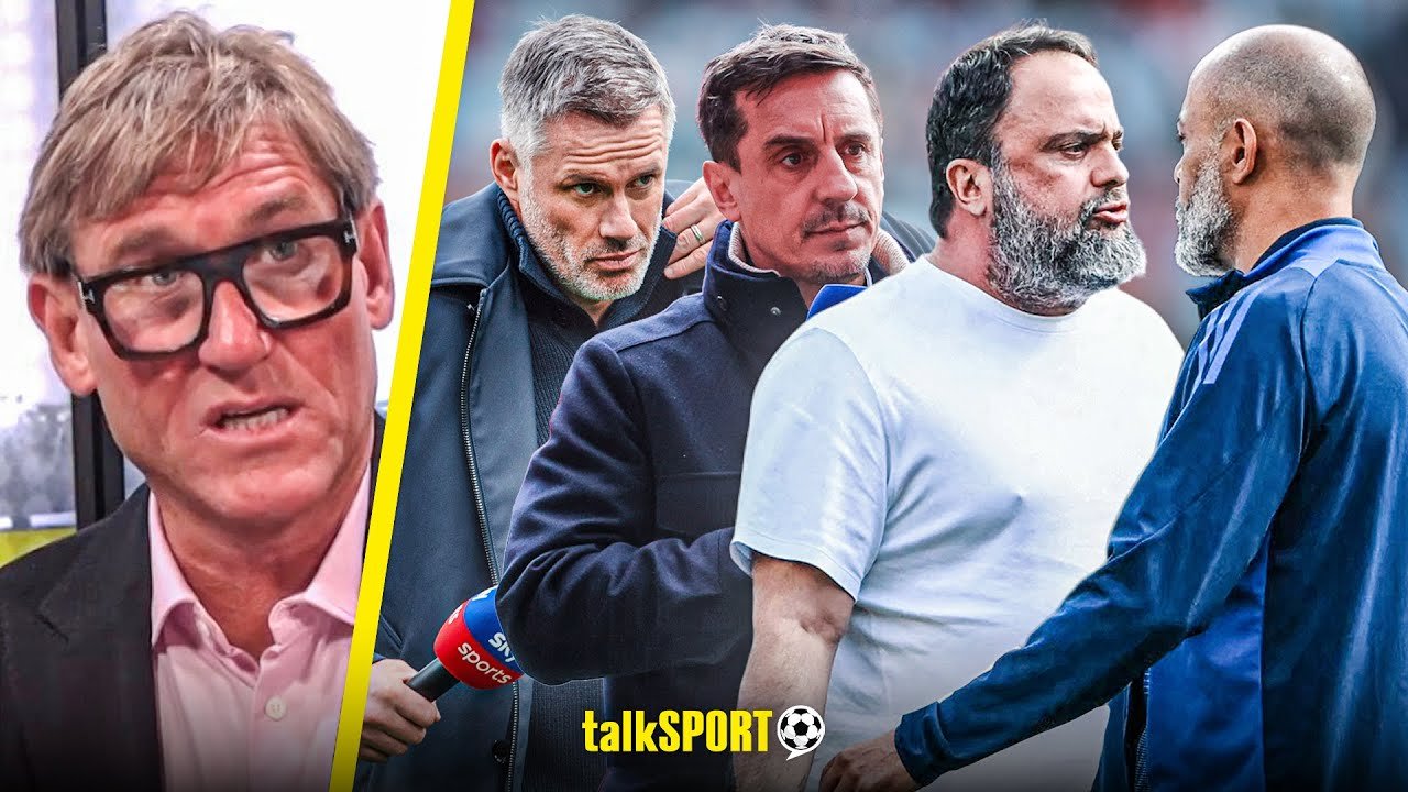 “RIDICULOUS!” Simon Jordan SLAMS Neville & Carragher Over Forest Owner Marinakis FACING UP To Nuno!