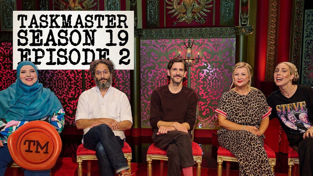 Taskmaster Season 19, Episode 2 – ‘An invisible jump rope.’ | Full Episode