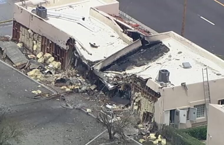 First look at damage in massive explosion near Palm Springs fertility clinic