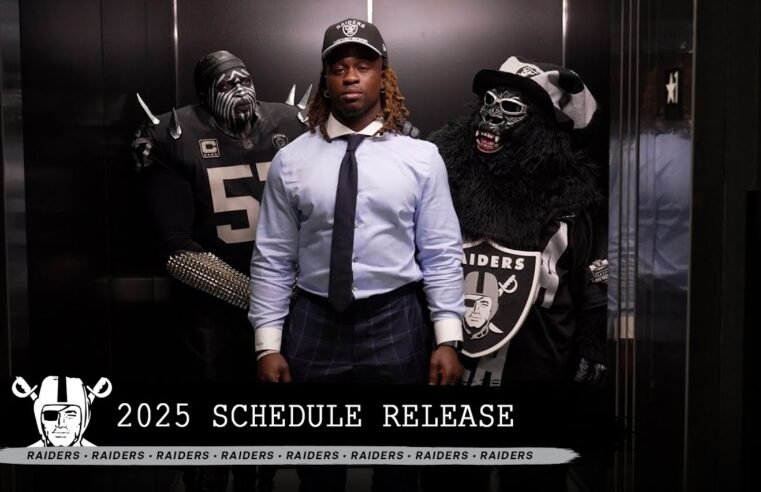 This Is Schedule Release | Raiders