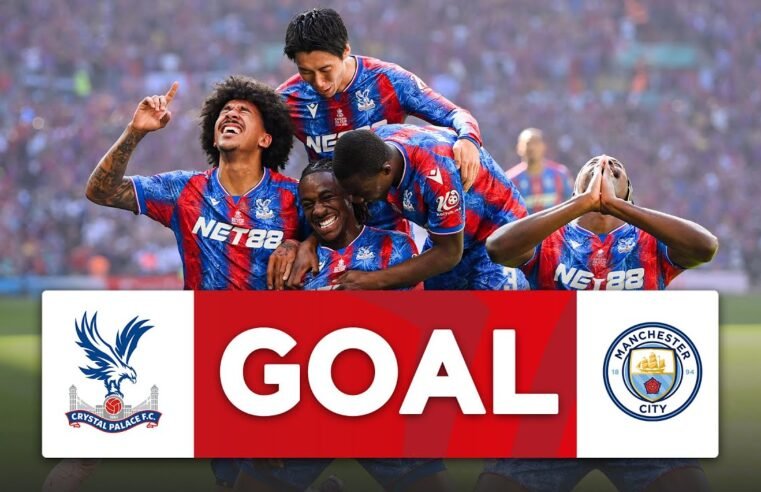 GOAL | Eze | Crystal Palace 1-0 Manchester City | FINAL | Emirates FA Cup 2024-25