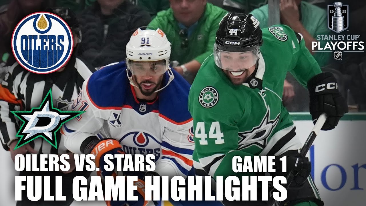 Edmonton Oilers vs. Dallas Stars Game 1 | Western Conference Final | Full Game Highlights