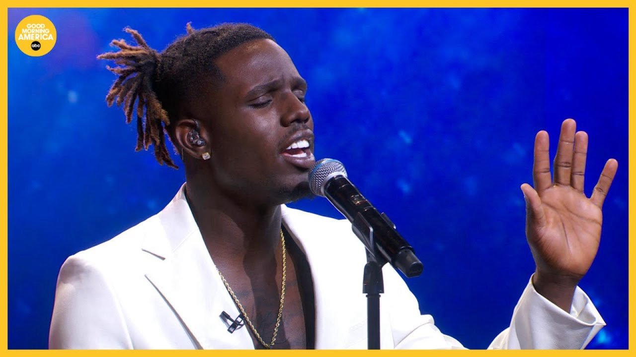 ‘American Idol’ winner Jamal Roberts performs on ‘GMA’