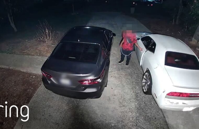 Motion Warning Sends Stranger Running | RingTV