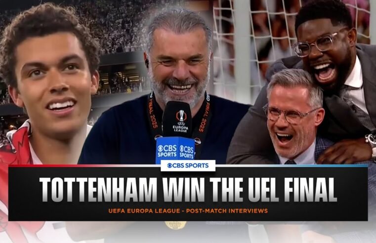 Ange Postecoglou gets the LAST LAUGH 🤣 | “SPECIAL FEELING” Johnson on Tottenham WINNING UEL Final 🤩