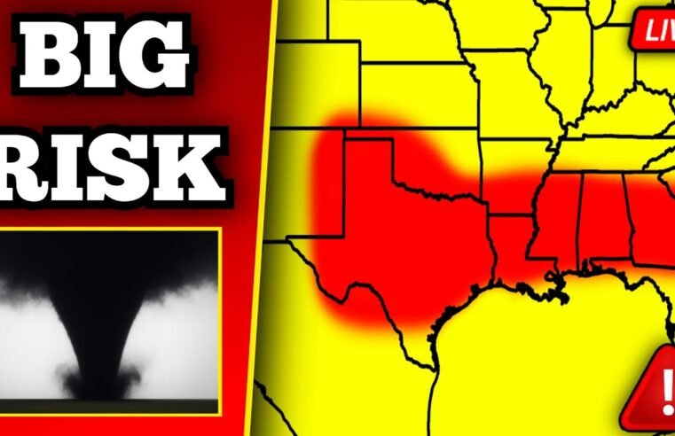 🔴 BREAKING Tornado Warning In Texas – Tornadoes Possible – With Live Storm Chasers