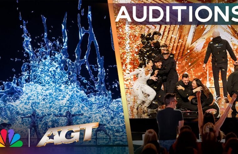 Simon Cowell Gives a GOLDEN BUZZER to Light Wire: The Most STUNNING Act! | Auditions | AGT 2025