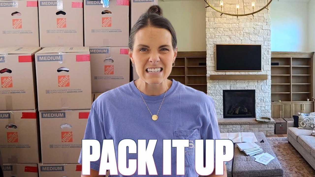 PACKING TO MOVE | PACKING UP OUR DREAM HOME AND ALL OUR BELONGINGS FOR MOVING DAY