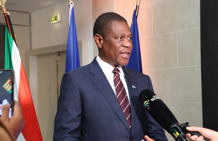 Mashatile urges business leaders to double SA-France trade volume – SABC News