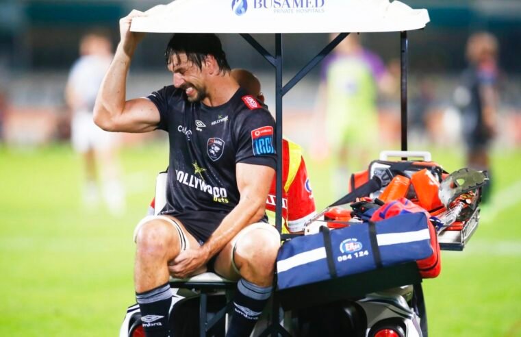 Sharks sweat on Eben injury
