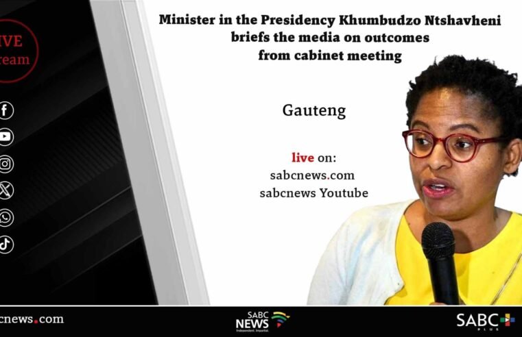 LIVE: Cabinet briefing on meeting outcomes