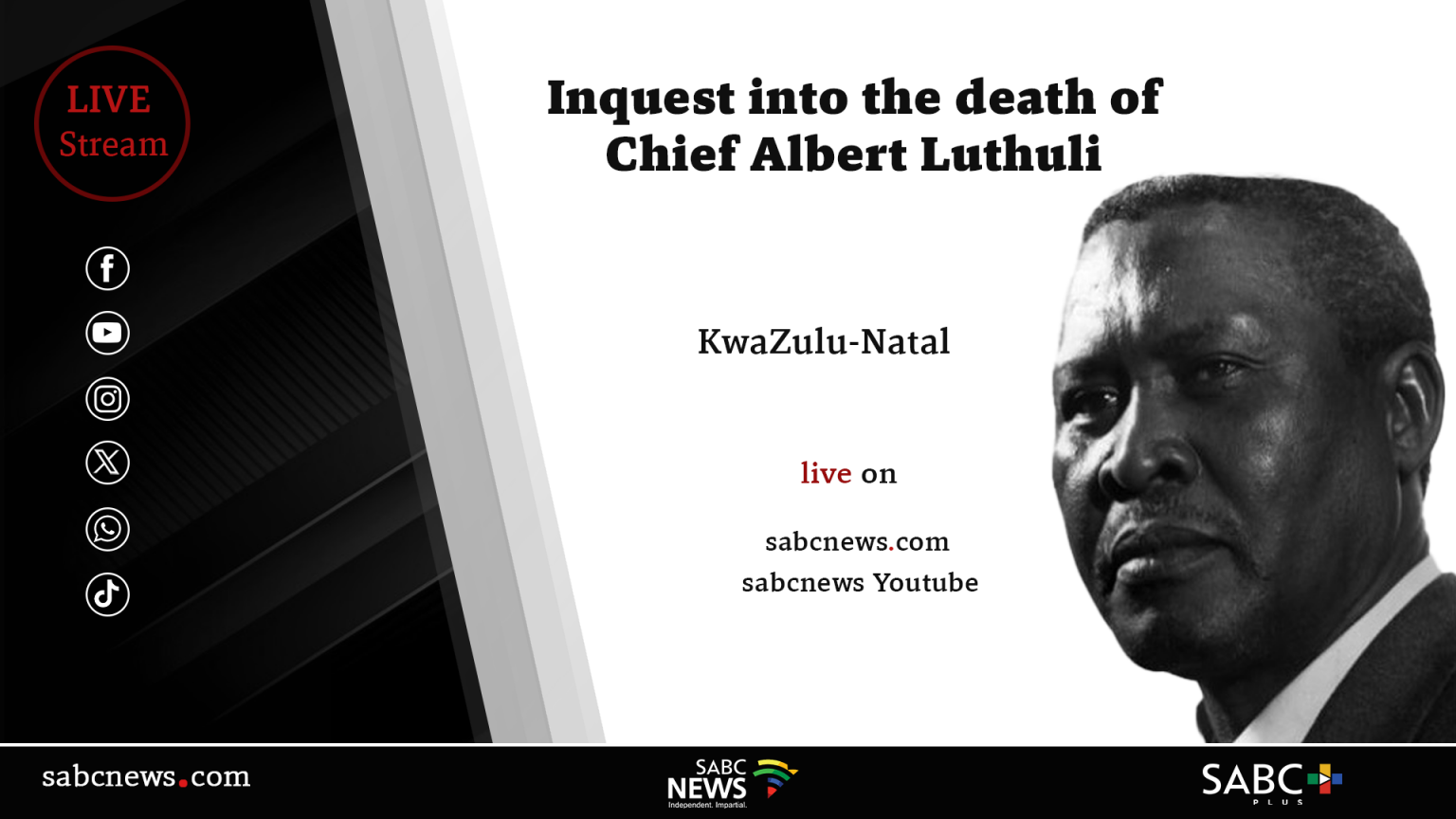LIVE: Inquest into the death of Chief Albert Luthuli – 26 May 2025