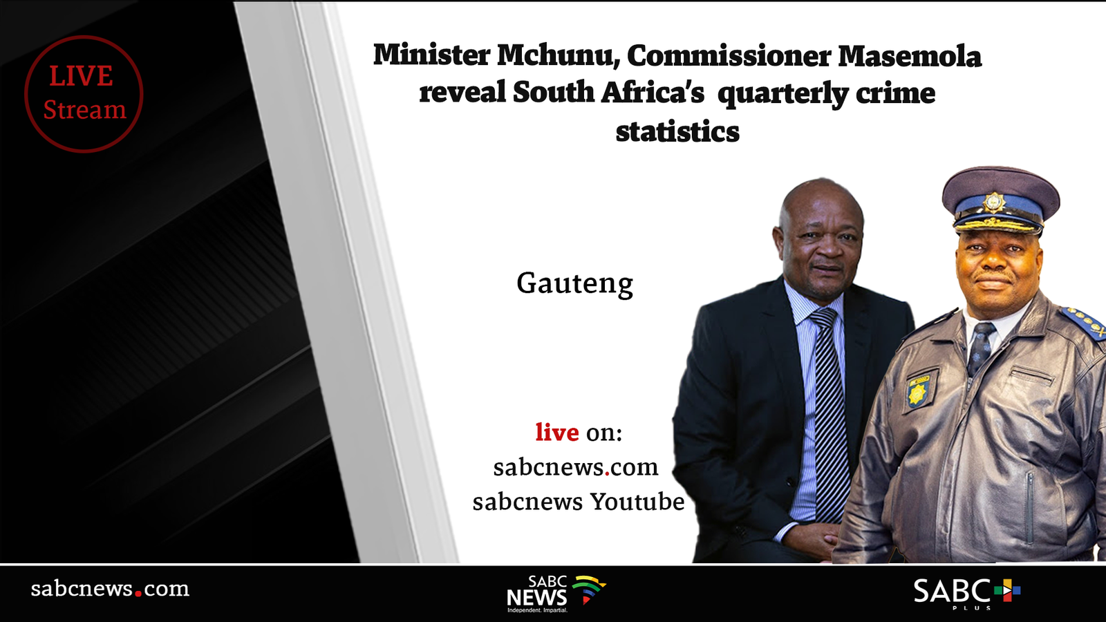 LIVE | Quarterly crime stats