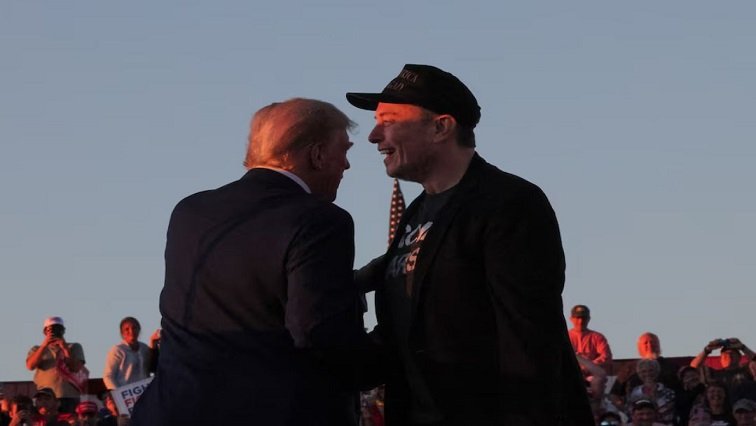 Trump thanks Elon Musk for services at DOGE – SABC News