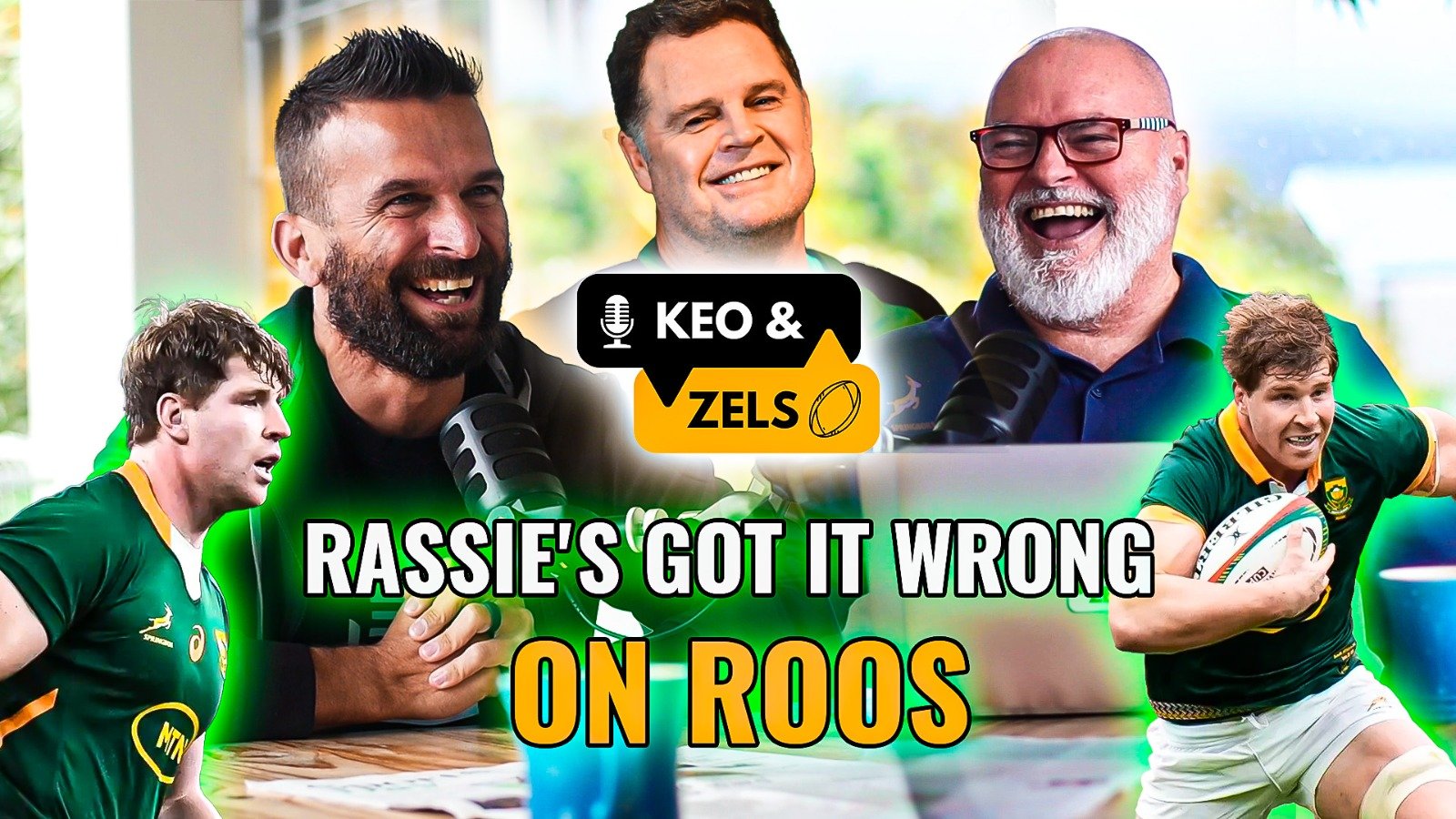 Keo & Zels: Rassie’s got it wrong on Roos