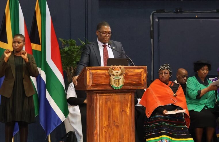 Lesufi hails Gertrude Shope as a global leader – SABC News