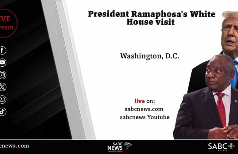 LIVE | President Ramaphosa meets US President Trump