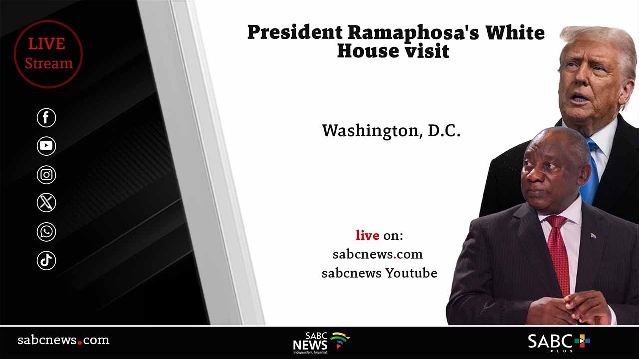 LIVE | President Ramaphosa meets US President Trump